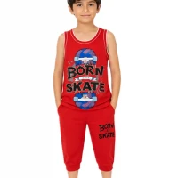 born-red-boys-tank-top-shorts-front-babykhas